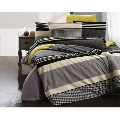 Brotex Racing yellow bavlna 50 x 70 cm