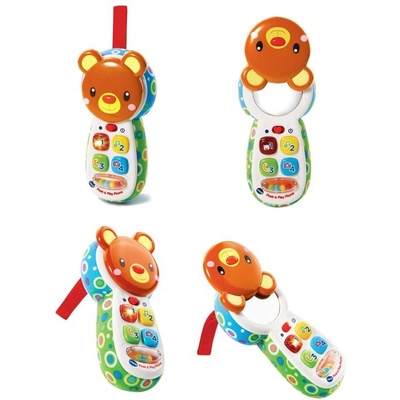 VTech Бебешки музикален телефон VTech син