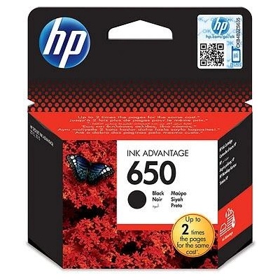 HP Мастилница hp 650, cz101ae Черно, 360 к (cz101ae#bhk)
