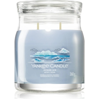 Yankee Candle Ocean Air ароматна свещ Signature 368 гр