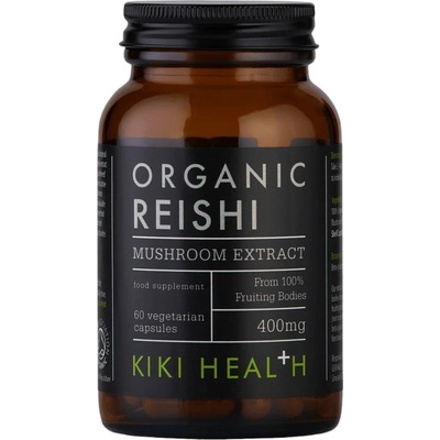 Kiki Health Reishi Extract BIO 50% polysacharidov 400 mg 60 rastlinných kapsúl