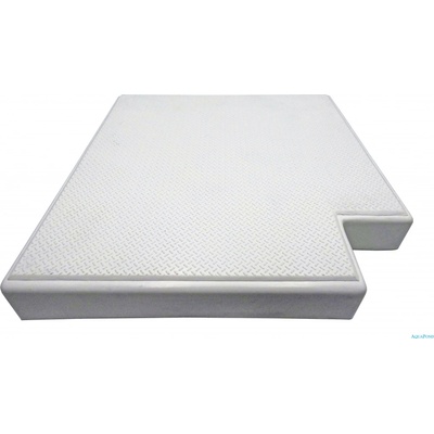 Vágner Pool Roh přelivové mřížky, roll roštu - 90° 250 mm