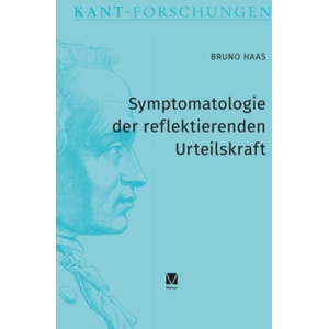 Symptomatologie der reflektierenden Urteilskraft | Bruno Haas (ISBN: 9783787349043)
