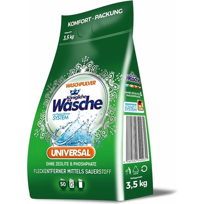 Konigliche Wäsche Prací prášok Universal 3,5 kg 50 PD