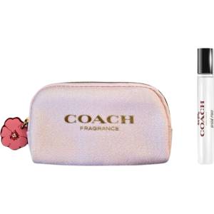 Coach Wild Rose Gift Set EDP 7.5 + Pouch за жени Парфюми