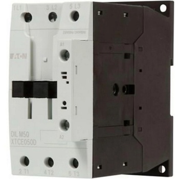 Image 1 of Eaton Контактор EATON DILM50(230V50HZ, 240V60HZ), 277830 - 3 полюса, 380 V 400 V 22 kW, 230 V 50 Hz, 240 V 60 Hz, AC работа, Винтови клеми (277830)
