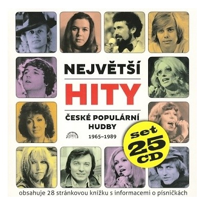 Největší hity České populární hudby CD – Zboží Dáma