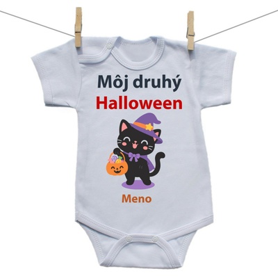 Boodyy Body s krátkym rukávom Môj druhý Halloween
