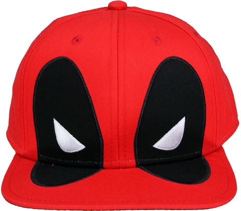 Deadpool Snapback Cap Big Face