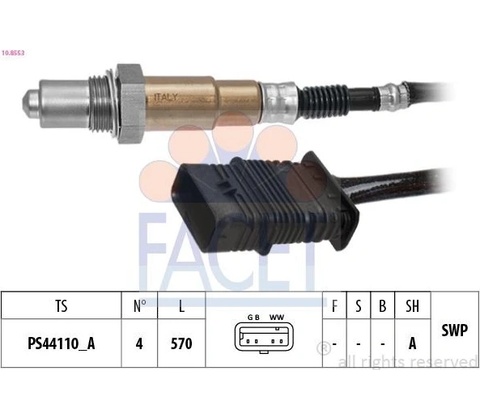 Lambda sonda FACET 10.8553