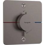 Hansgrohe ShowerSelect Comfort Q - Термостатичен смесител за вграждане, за 2 уреда, матиран черен хром 15586340 (15586340)