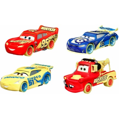 Mattel Disney Pixar Autíčko Glow Racers svítící ve tmě 1:55