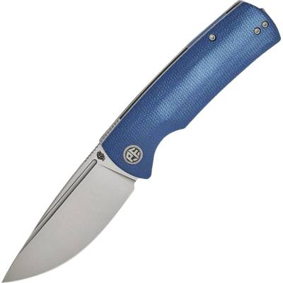 Petrified Fish PFP01Beluga Stonewash K110 Modrá Micarta PFP01BMWW