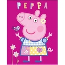 Carbotex Dětská deka Prasátko Peppa Modelka
