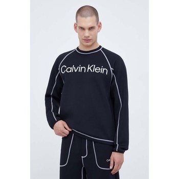 Calvin Klein Суичър за трениране Calvin Klein Performance в черно с принт (00GMF3W317)