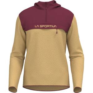 La Sportiva Мъжко поларено яке La Sportiva Guidance Sherpa Hoody Fleece jacket - Sandstone / Redwood (005-6241-0411)
