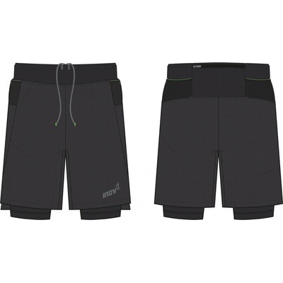 Inov-8 TRAILFLY ULTRA 7 2in1 short M black