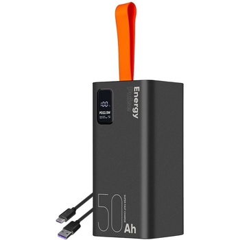 OBAL:ME EnergyPulse Powerbank 50000mAh, 22, 5W, черен (57983119181)