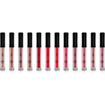 BEL London Матиращо течно червило bel london matte kiss liquid lipstick (381451)