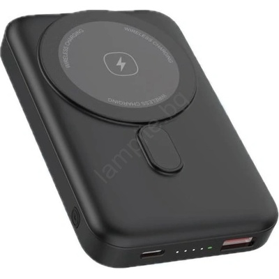 Platinet Магнитна Power Bank с безжично зареждане MagSafe 10000 mAh 20W PD черна (PL0605)