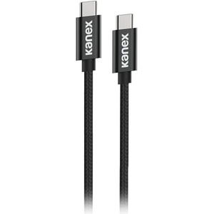 Kanex USB-C към USB-C кабел за устройства с USB-C порт (120 см) - Kanex DuraBraid USB-C to USB-C Charging Cable (черен) (K181-1089-BK1M)
