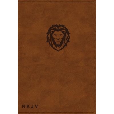 NKJV, Thinline Bible Youth Edition, Leathersoft, Brown, Red Letter Edition, Comfort Print Thomas NelsonLeather fine binding