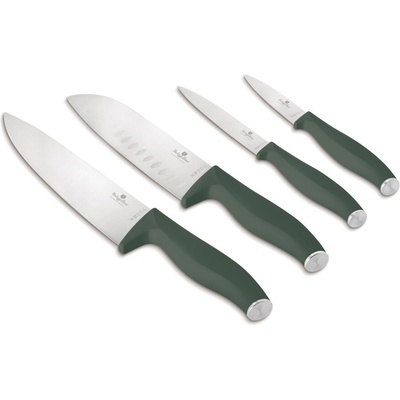 Berlingerhaus sada nožů nerez 4 ks Matte Green Collection BH-3139