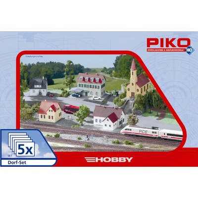 Piko Hobby sada staveb Vesnice 5 dílů 61925