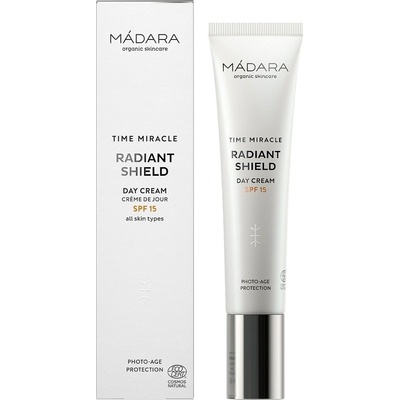 Mádara Time Miracle Radiant Shield denní krém s SPF15 40 ml