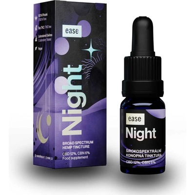 ease® Konopný CBD olej širokospektrální Night 18% 10 ml