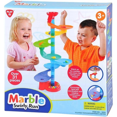 Playgo PLGo Писта за топчета Marble Swirly Run (1010452F)