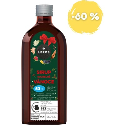 Leros sirup kouzelné Vánoce 250 ml