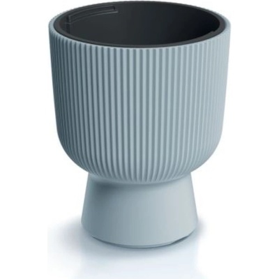Prosperplast Kvetináč MILLY s vkladom 23,9 cm sivá