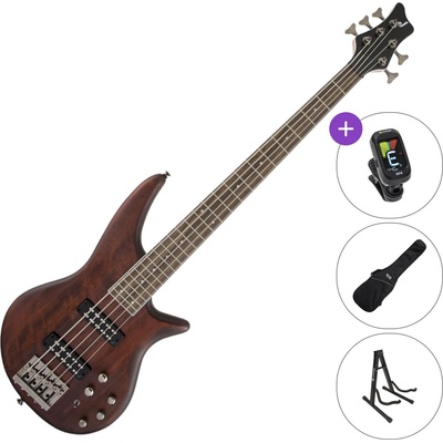 Jackson JS Series Spectra Bass JS3V LF SET Walnut Stain 5-струнна бас китара