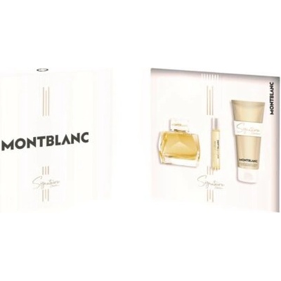 Mont Blanc Signature Absolue Gift Set - EDP 90 ml + EDP 7.5 ml + Body Lotion 100 ml за жени