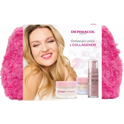 Dermacol Collagen Care denní krém 50 ml + noční krém 50 ml + serum 30 ml dárkové balení