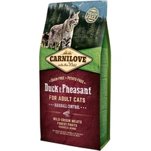 Carnilove Duck & Pheasant for Adult Cats Hairball Control 6 kg