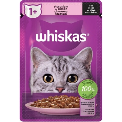 Whiskas Core losos ve šťávě 85 g