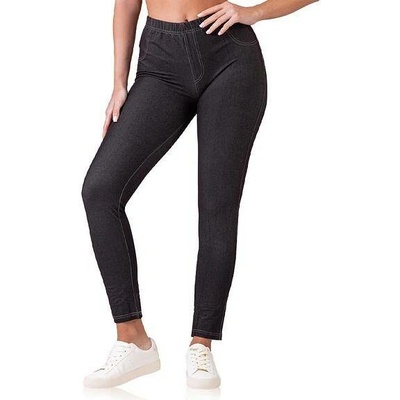 Dámské tregíny RELAX & GO JEANS TREGGINGS BELLINDA černá
