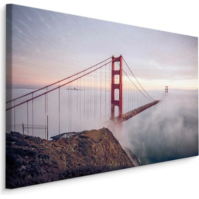 MyBestHome BOX Plátno Golden Gate Bridge, San Francisco II. Varianta: 40x30 – Hledejceny.cz