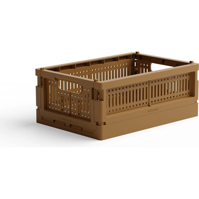 Made Crate skladacia prepravka mini toffee