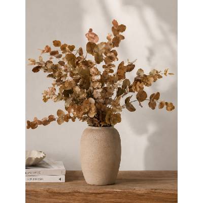 Stabilizovaný eukalyptus ESPIRAL hnědý/béžový, kytice/svazek 140g