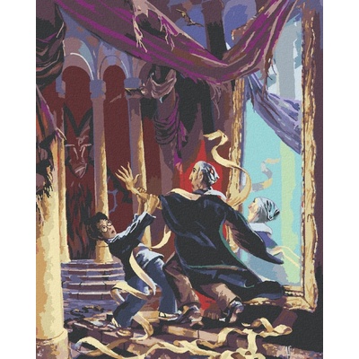Zuty Návrat lorda voldemorta harry potter 40 x 50 cm vypnuté plátno na rám 8596530133452