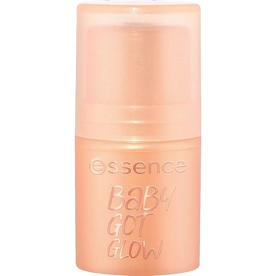 Essence Хайлайтър стик Baby Got Glow, 10 Golden Aura, 5.5 g