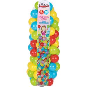 Pilsan Топки за игра 9 см 50 бр. в мрежа 06407 (110937)