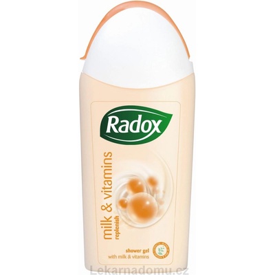 Radox Milk & Vitamin Splash krémový sprchový gel 250 ml