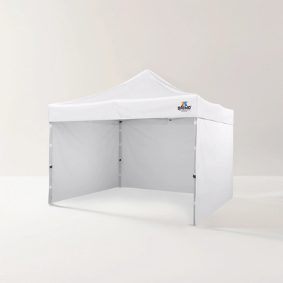 Brimo Promo stánok Super oceľový 2 x 2 m biely