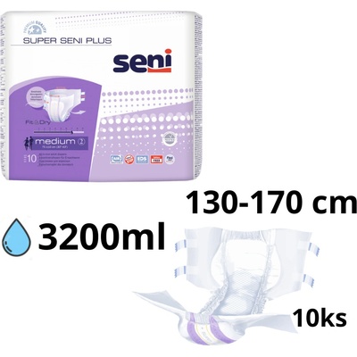 Seni Super Plus Air XL 10 ks