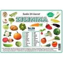 Zelenina - sada 24 karet – Kupka Petr