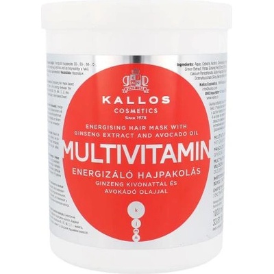 Kallos Multivitamin маска за сухи коси 1000 ml за жени